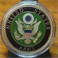 US army challenge coin heroes valor prayer