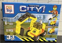 Engineering team city excavator lego set