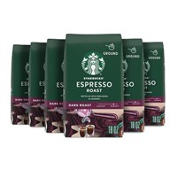 6pk Starbucks Espresso Roast Ground Coffee