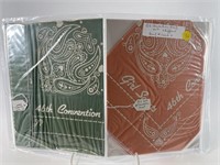 (2) Girl Scout Council Convention 1946 Scarves