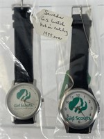 (2) Sweda Girl Scout Watches