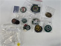 (23) Girl Scout Uniform Emblems