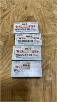 Appears to be Full Boxes Winchester 22 Wildcat