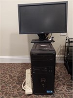 Dell desktop computer w/monitor