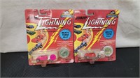 2 NEW SEALED VINTAGE JOHNNY LIGHTNING CARS