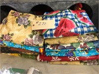 MISC FLANNEL BACK TABLE CLOTHS