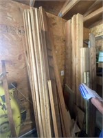 Assorted Lumber, Angle Iron & Misc.