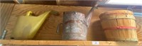 Vintage Galvanized Water Can