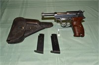German Walther P.38 semi-auto 9mm Luger pistol, s#