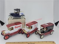 4 truck coin banks