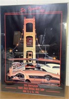 Artist Signed St Ignace ‘95 Auto Show Poster
