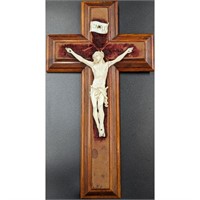 A Finely Carved 19th Century Crucifix