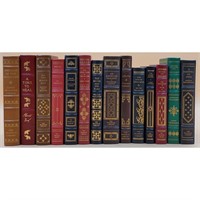 Lot of 14 Franklin Library Leather Bound Fiction