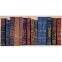 Lot of 14 Franklin Library Leather Bound Historic