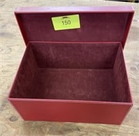 Red Leather Box