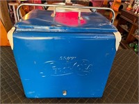 Pepsi-Cola Vintage Cooler w/Tray