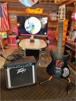 Junior Electric Guitar w/Peavey Amp