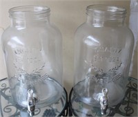 2 Table Top Beverage Dispensers