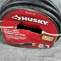 Husky 3/8 in. X 100 Ft. Heavy-Duty Rubber Hose