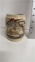 Remember the Maine transfer pottery mug circa