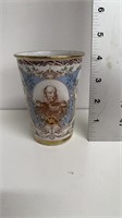 Antique Souvenir cup of Kaiser Wilhelm I. 1897,