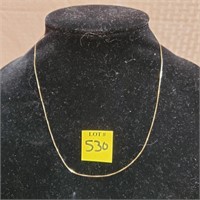 14k Gold 18" Necklace