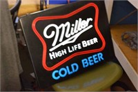 Miller High Life Lighted Sign