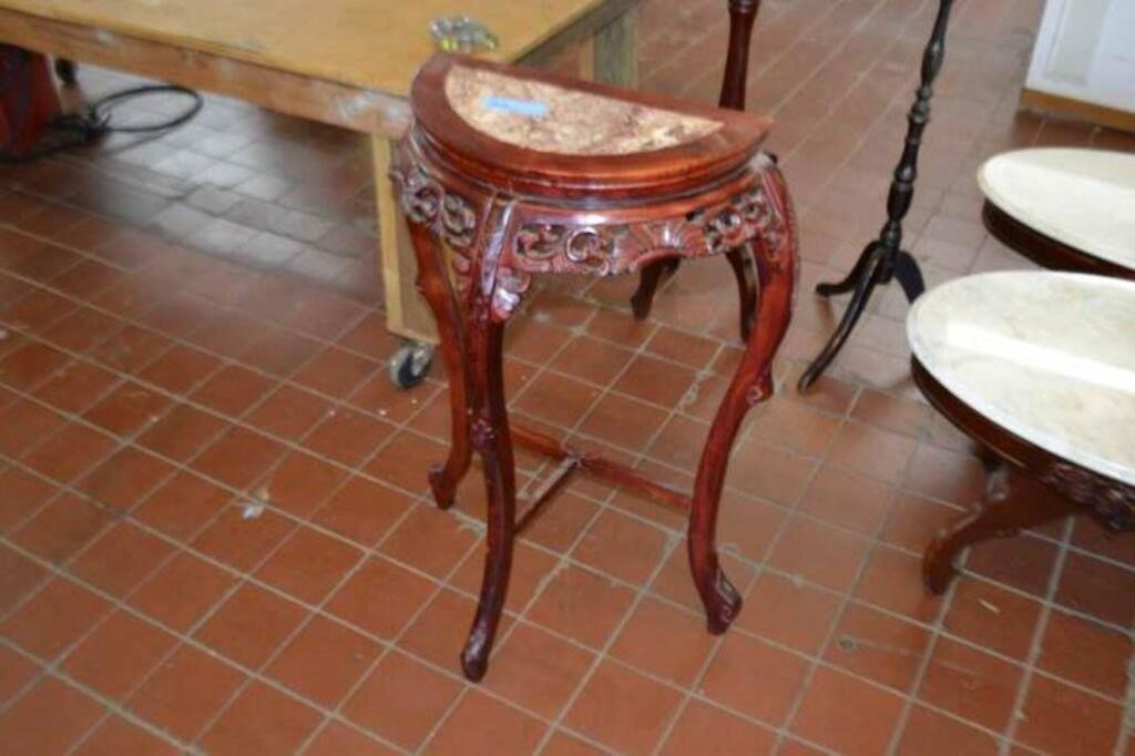 Marble Top Wall Table