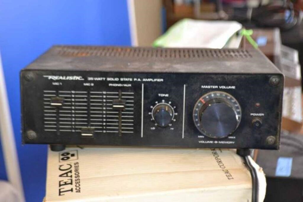 Realistic MPA-35A 35W P.A  Amplifier