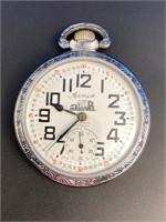 Vintage Arnex Rail Road Pocket Watch Swiss  17J