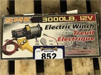 SMK 3000lb 12 volt  Electric Winch