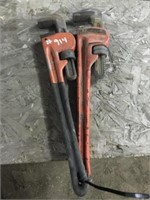 2 - 18" Pipe Wrenches