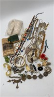 Mixed Costume Jewelry Large Lot