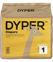 New DYPER Viscose from Bamboo Baby Diapers Size 1