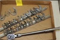 sk metric and standard crow foot wrench set