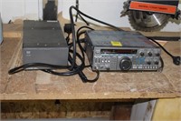 ham radio kenwood ts-430s with power supply