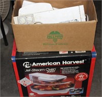 american harvest jet steam oven parts and oven