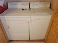 X2 Amana washer and dryer