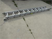 werner 20 ft aluminum ext. ladder
