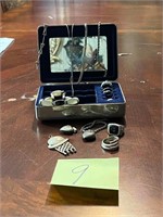 Sterling Jewelry with Jewelry Box