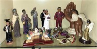Variety of Figurines and Statuettes