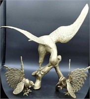 Brass/Metal Bird Figures