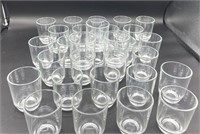 30+/- Lowball Drinking Glasses