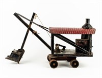 Vintage Buddy L Steam Shovel Toy