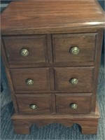 PENNSYLVANIA HOUSE JEWELRY CHEST OF DRAWERS w JEWE