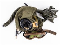 Gentex H-7151 Flight Helmet Liner, Mask & Goggles