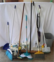 *Cleaning Supplies: Push Broom,