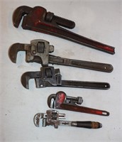 *5 Pipe Wrenches: