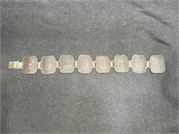 Vintage Damascene 8 panel Bracelet