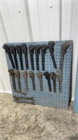 Vintage Wrench Display Board